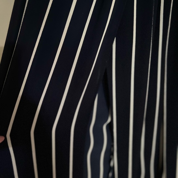 strapless, Palazzo style jumpsuit. medium- sexy slits up front of pant legs - Picture 5 of 5